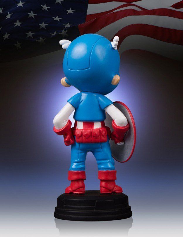 Une statue de Captain America d'après Skottie Young #3