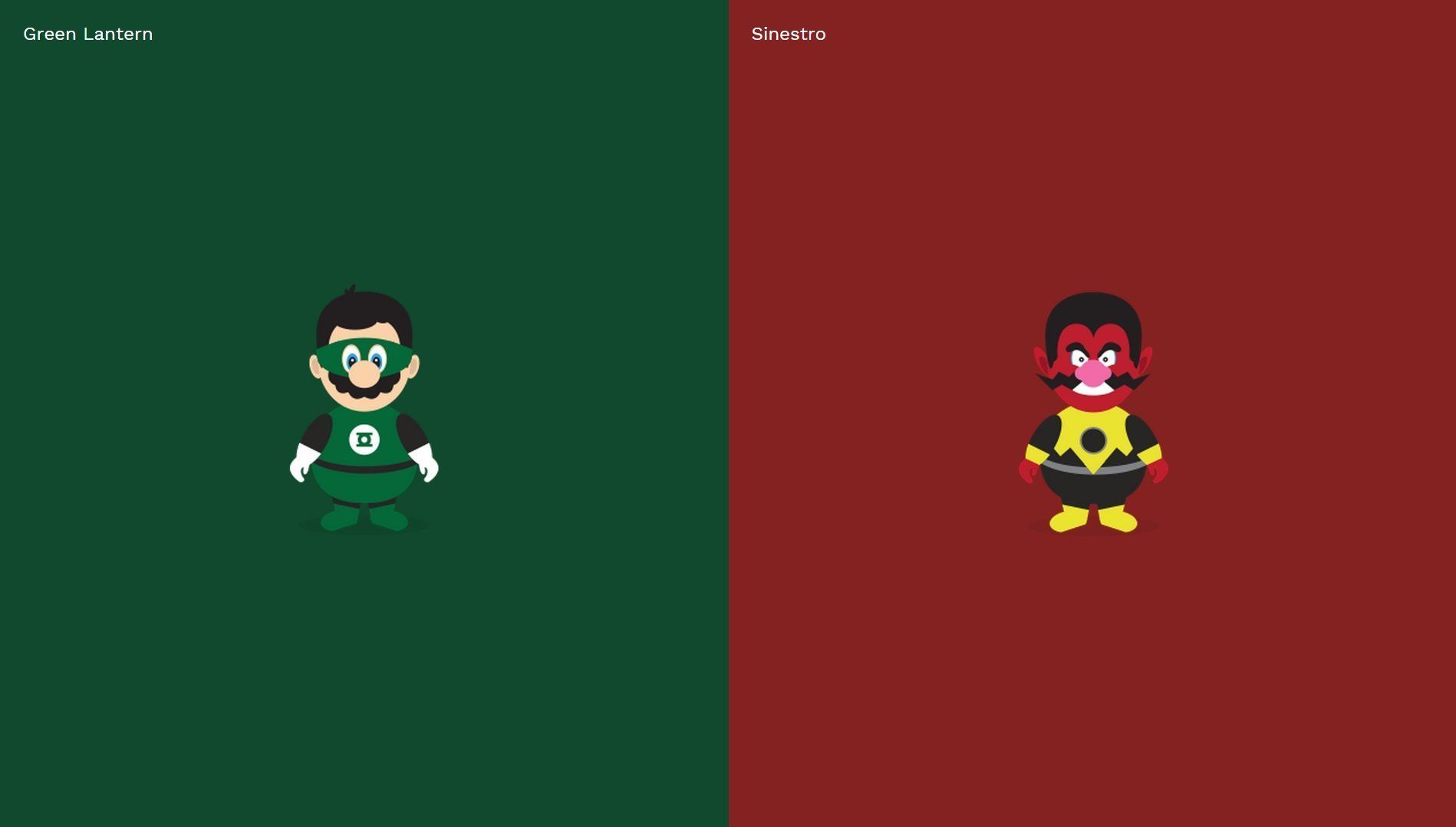 Il réinvente Mario et Wario en célèbres rivaux de comic-books #10