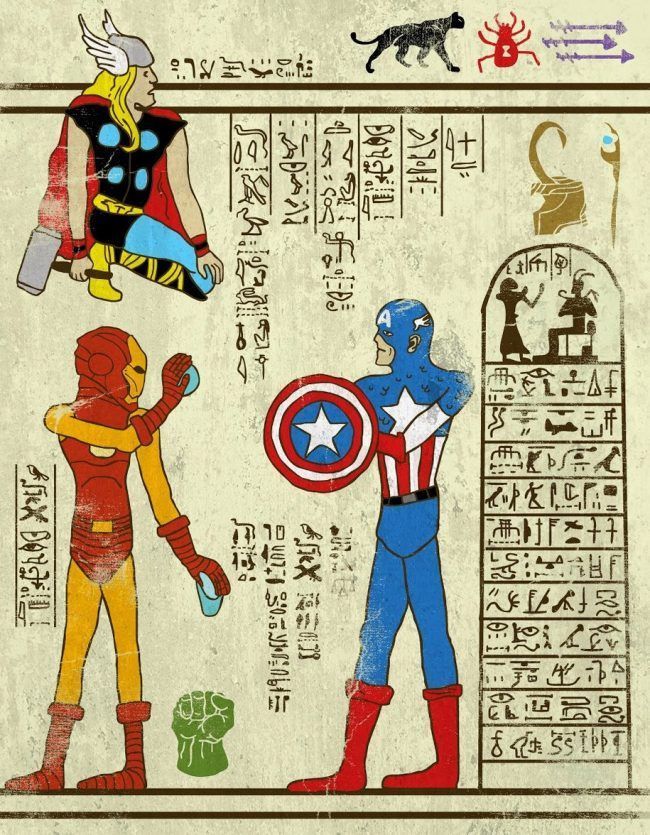 Des Hiéroglyphes X-Men, Star Wars, Spider-Man et bien d'autres encore ... #6