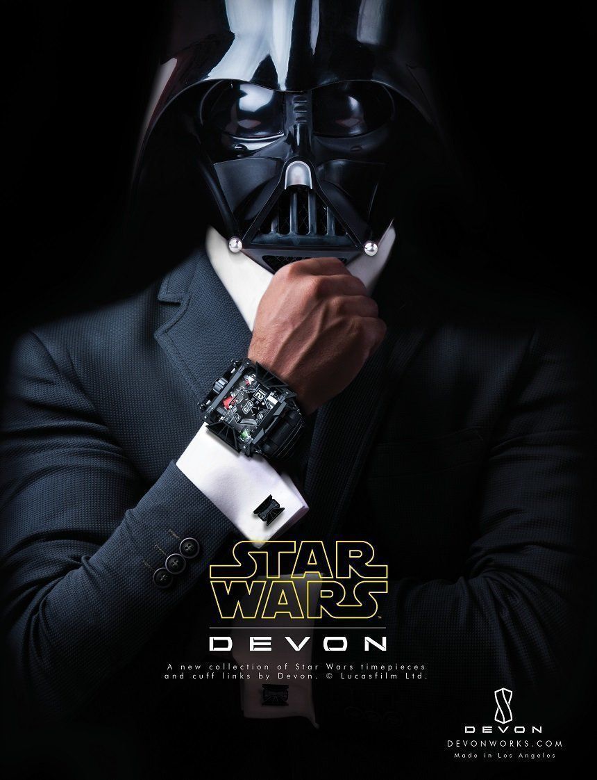 Rejoignez l'Empire avec la Montre DevonWorks Star Wars
