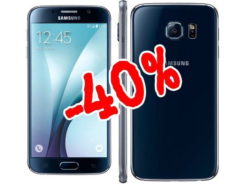 Vente Flash : le Samsung Galaxy S6 32Go à -40% (432€ au lieu de 699€)