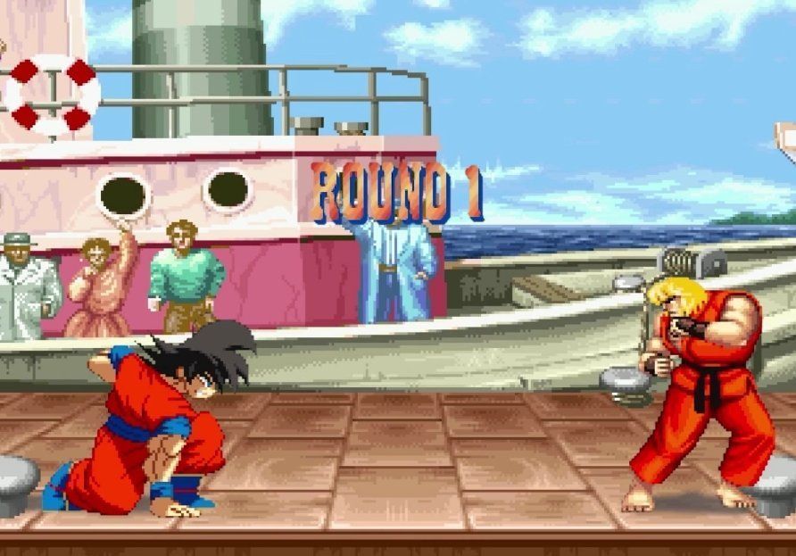 Sangoku met la pâtée aux combattants de Street Fighter 2