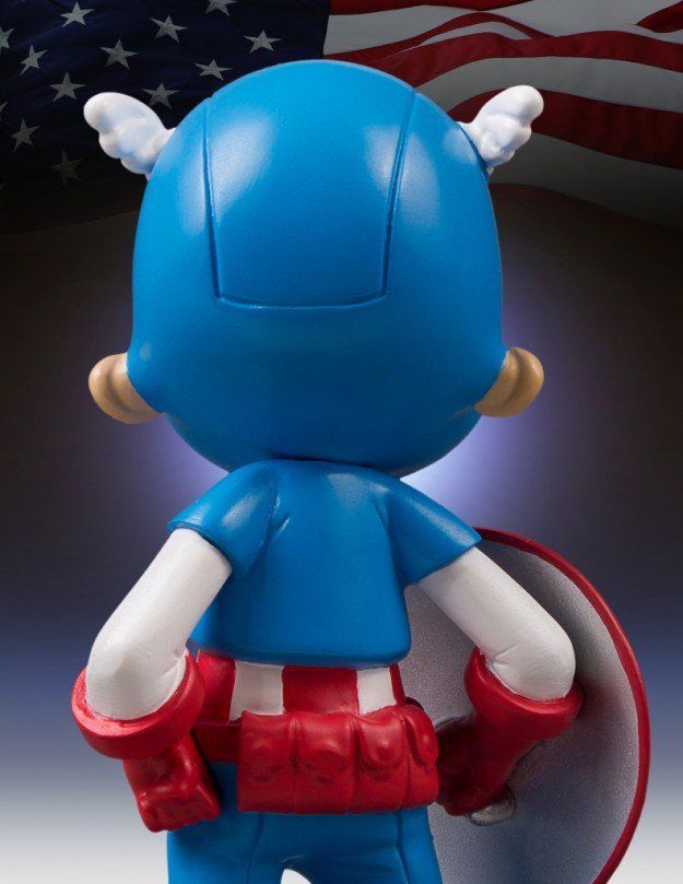 Une statue de Captain America d’après Skottie Young #5