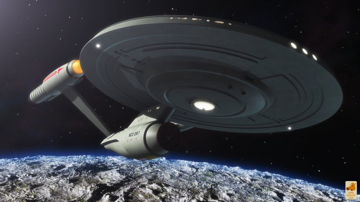 Il réinvente les vaisseaux de Star Trek