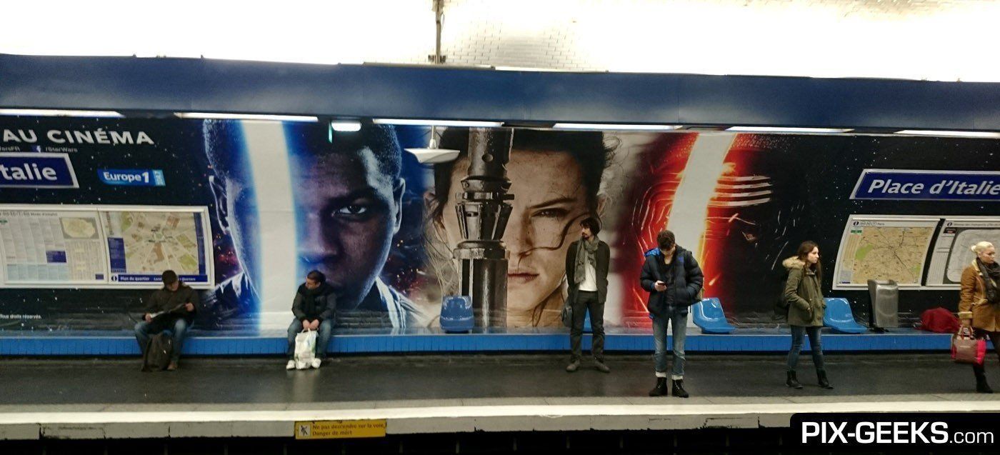 Star Wars Episode VII dans le Metro à Paris #6
