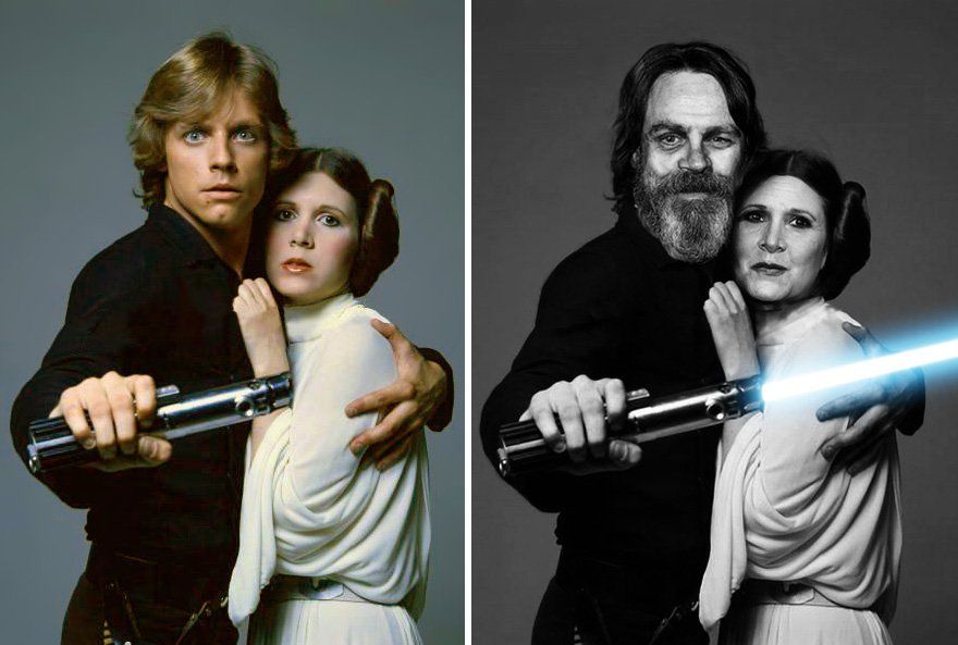 Les acteurs de Star Wars 35 ans après #4