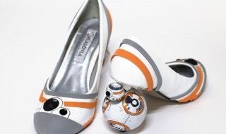 Ces chaussures à talons BB8 sont réservées aux fans hardcore de Star Wars