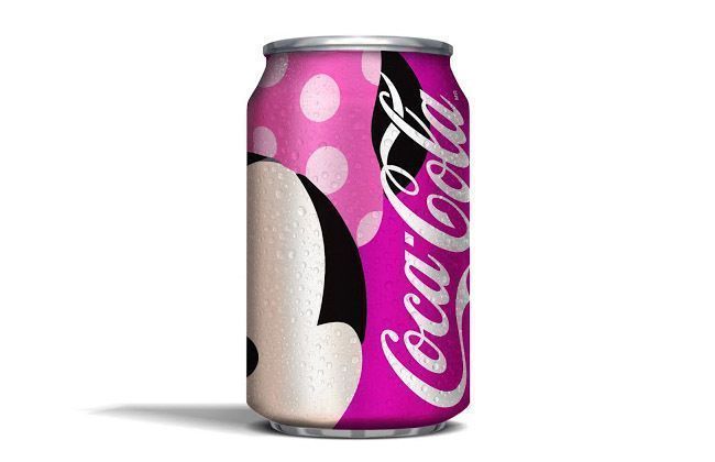 6 superbes canettes de Coca-Cola avec des personnages Disney stylisés #4