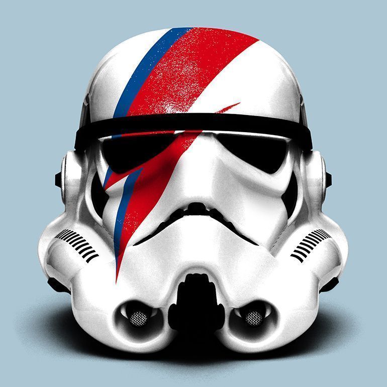 De superbes casques Stormtroopers en hommage à David Bowie #2