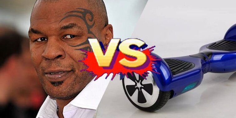 Mike Tyson se fait mettre KO par un Hoverboard