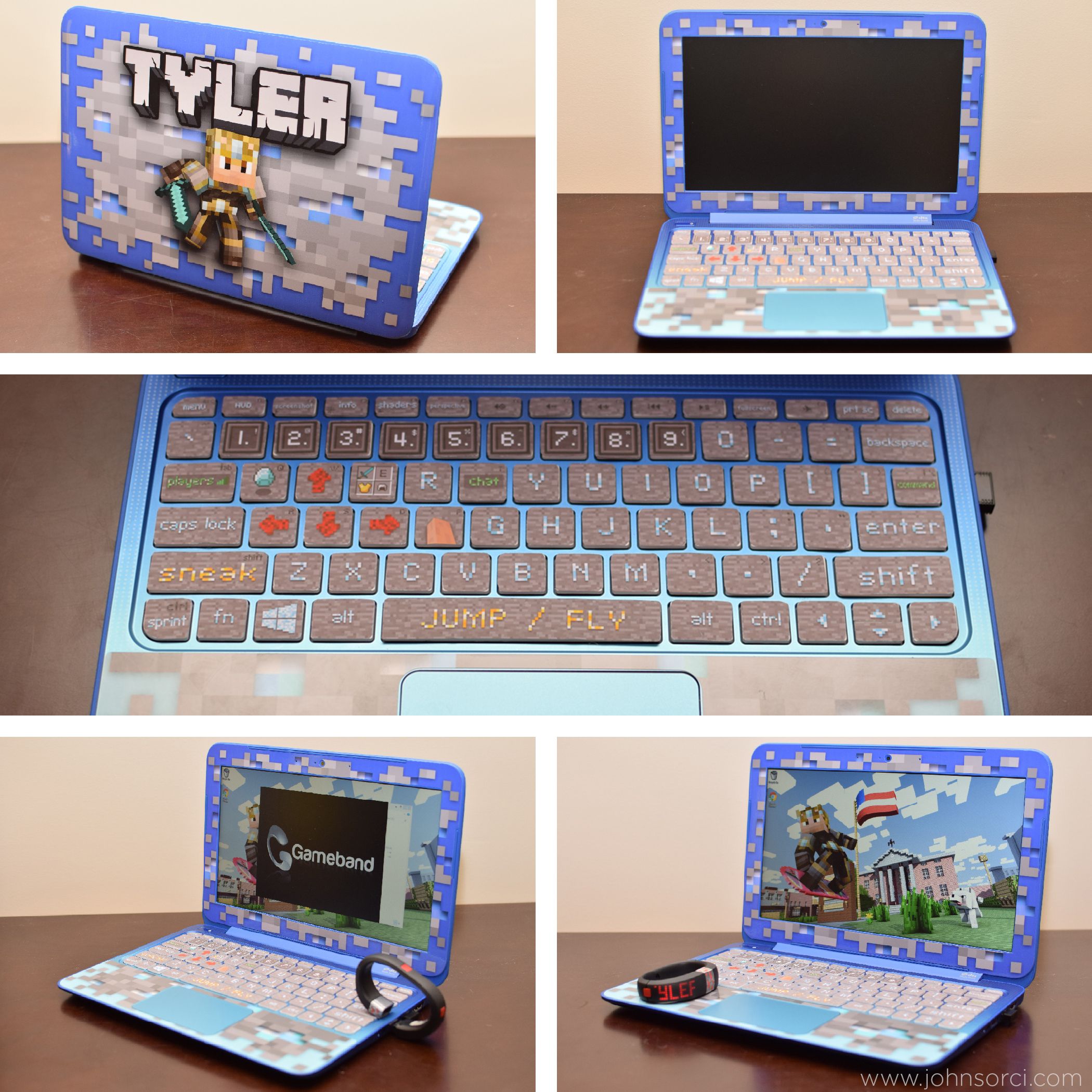 Un notebook à rendre jaloux tous les joueurs de Minecraft