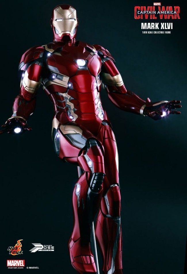 Captain America Civil War : 7 photos de la nouvelle armure d'Iron Man #2