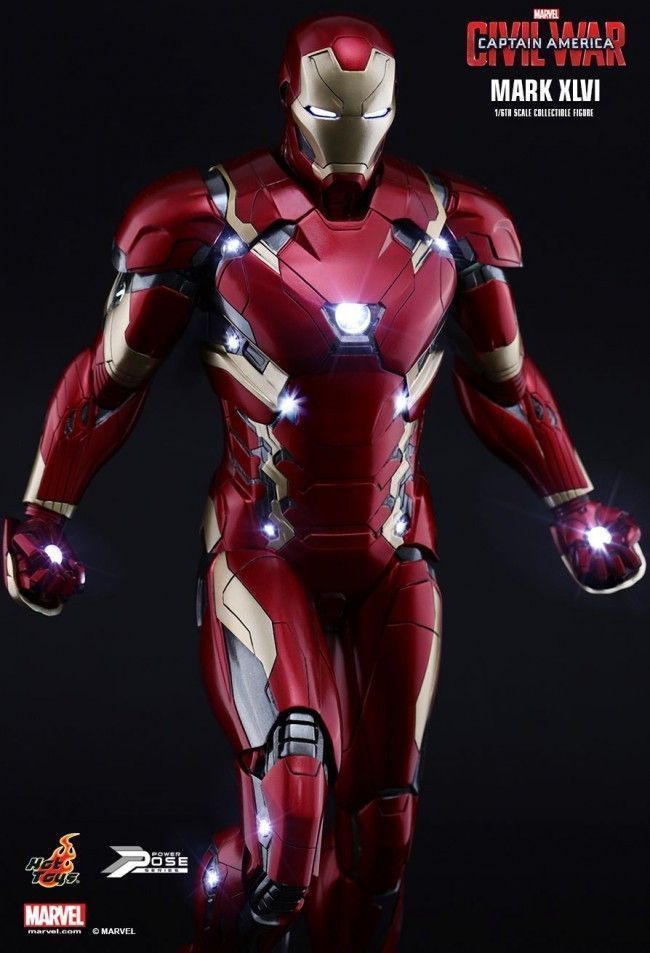 Captain America Civil War : 7 photos de la nouvelle armure d'Iron Man #6