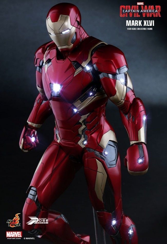 Captain america civil war : 7 photos de la nouvelle armure d'iron man #5