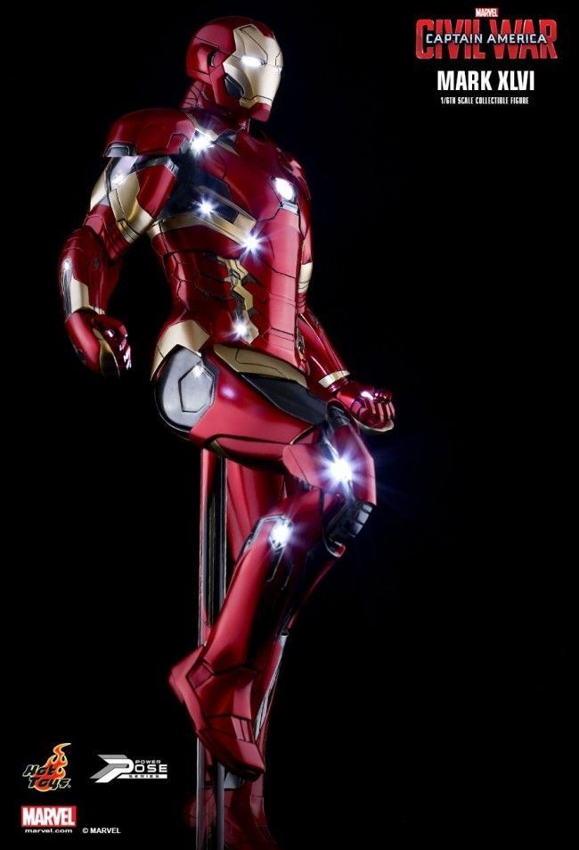 Captain america civil war : 7 photos de la nouvelle armure d'iron man #7