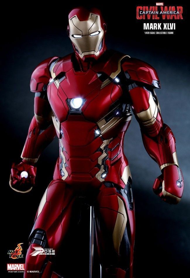 Captain America Civil War : 7 photos de la nouvelle armure d'Iron Man #8