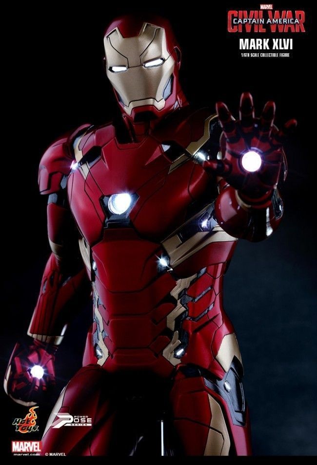 Captain america civil war : 7 photos de la nouvelle armure d'iron man #4