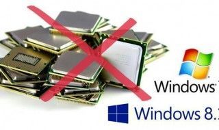 Les prochaines générations de microprocesseurs seront incompatibles avec Windows 7 et 8.1