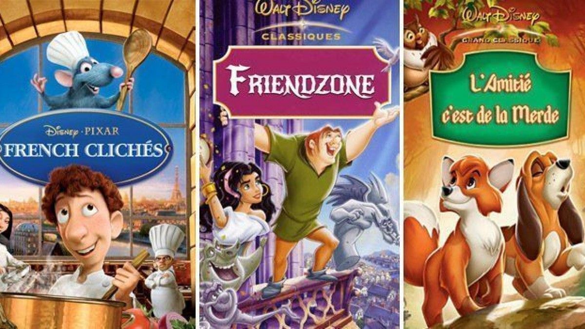 Si les affiches des films  Disney  taient honn tes