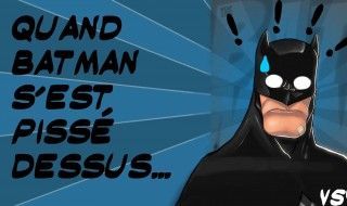 Quand Batman se pisse dessus dans un comics