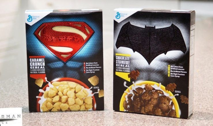 Batman v Superman : choisis ton camp avec des céréales
