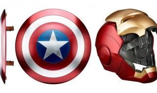 Le casque d'Iron Man et le bouclier de Captain America bientôt en vente en magasin