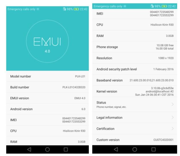 Comment installer manuellement Android Marshmallow sur Honor 7 #2