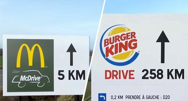 Troll : Quand McDonald's se paie la tête de Burger King