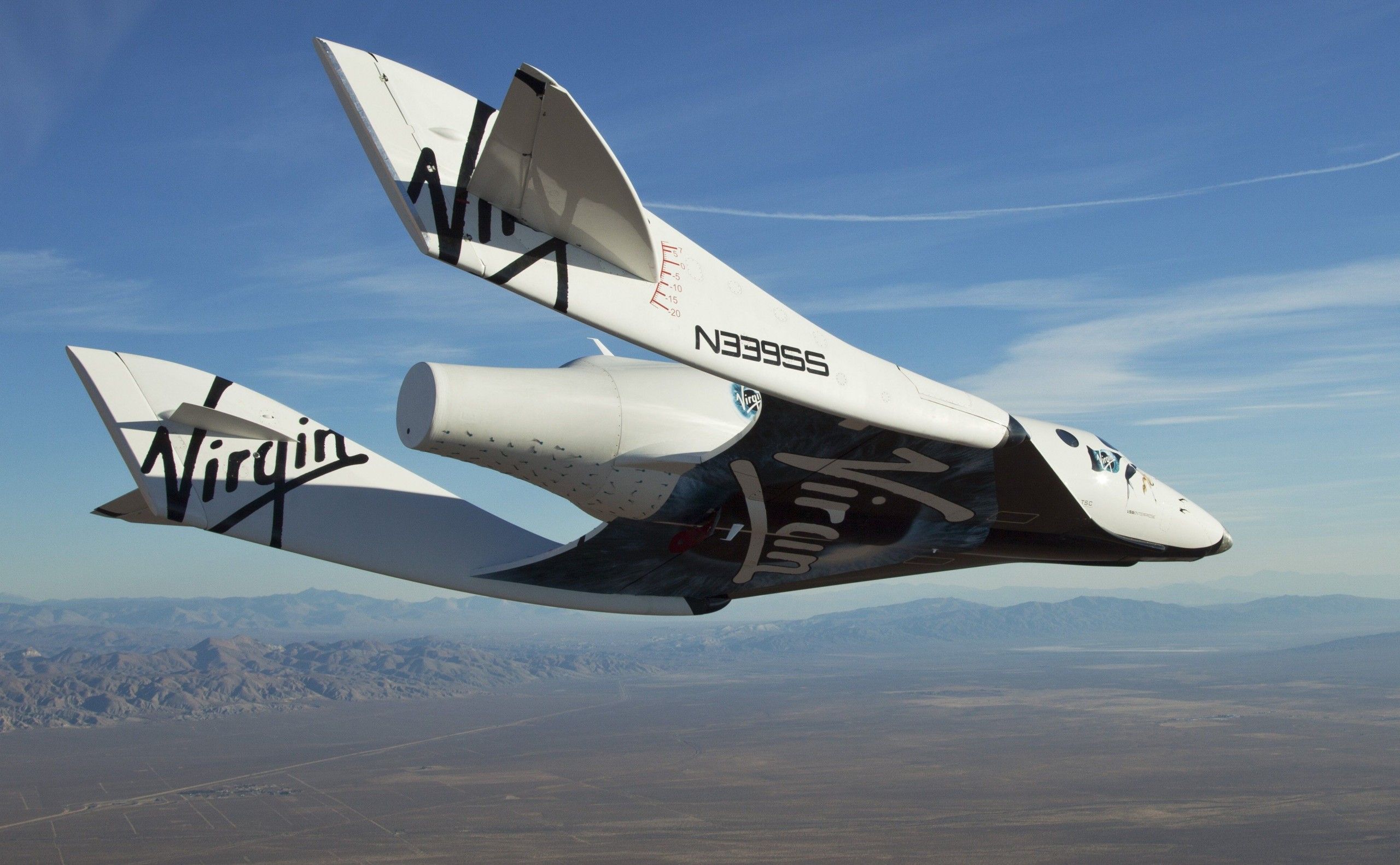 SpaceShipTwo: Virgin dévoile son nouvel avion de tourisme spatial