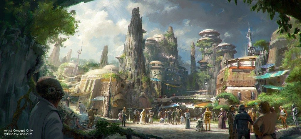 Le parc d'attraction Star Wars Land ouvrira en 2018, voici les premières images #4