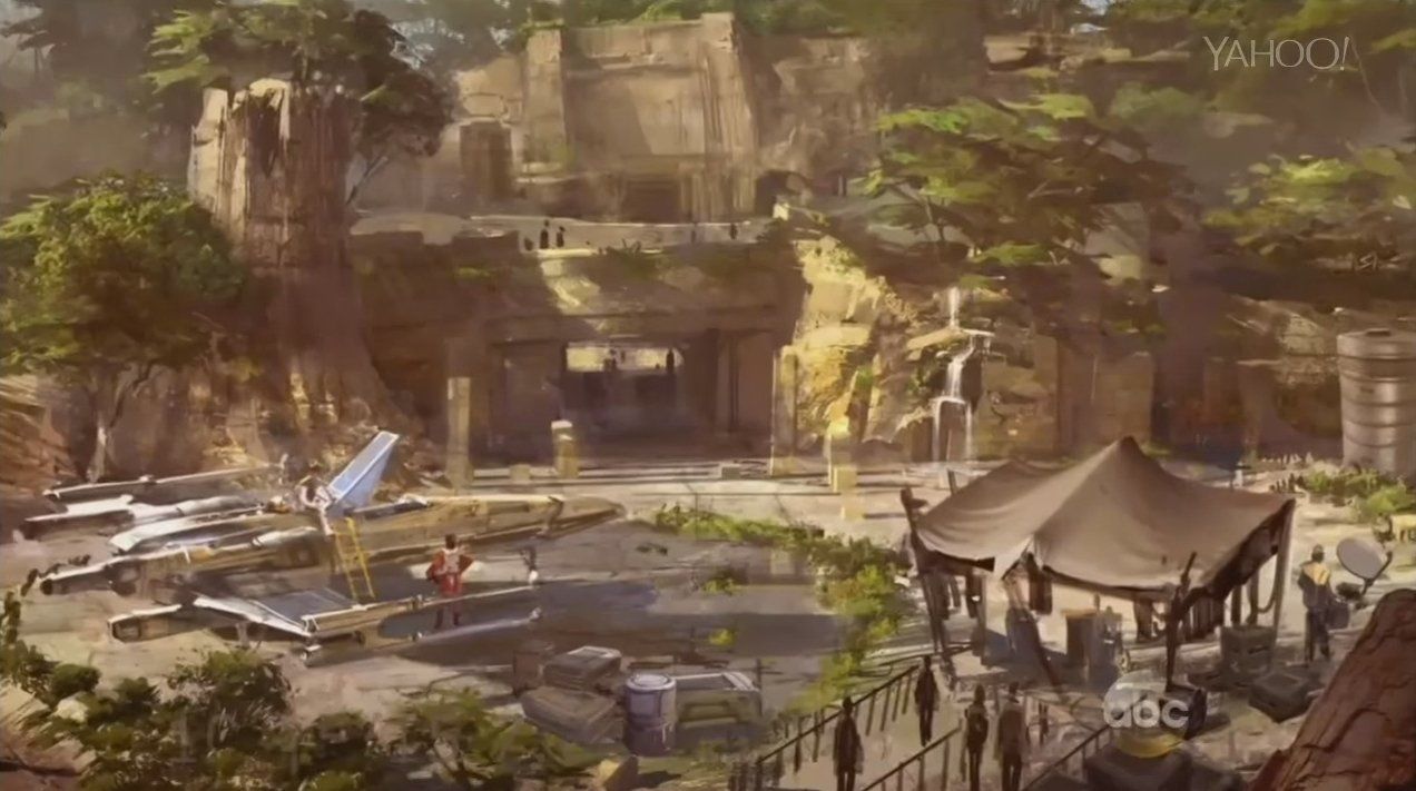 Le parc d'attraction Star Wars Land ouvrira en 2018, voici les premières images #6