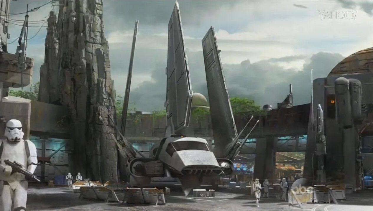 Le parc d'attraction Star Wars Land ouvrira en 2018, voici les premières images #5