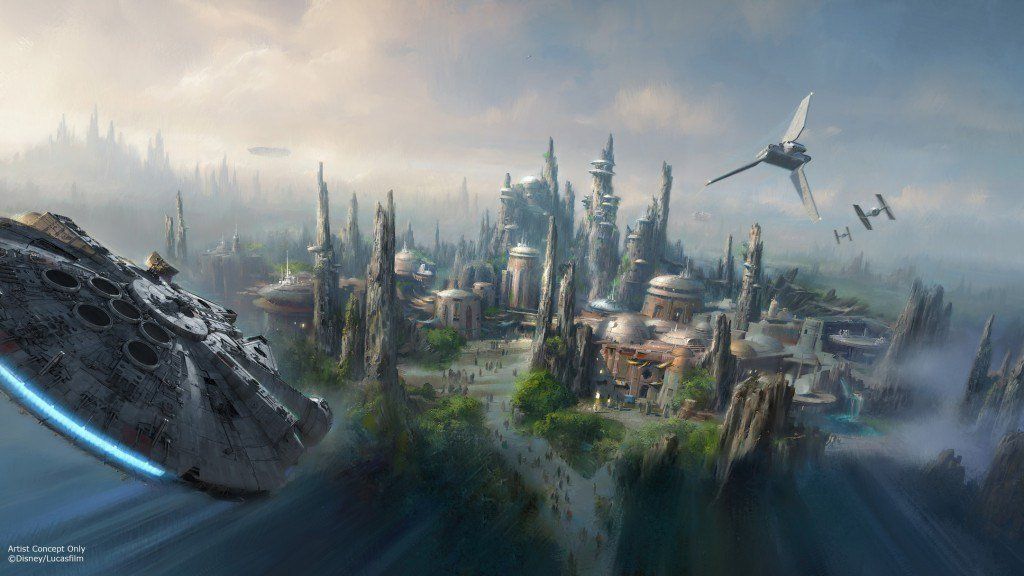 Le parc d'attraction Star Wars Land ouvrira en 2018, voici les premières images #3