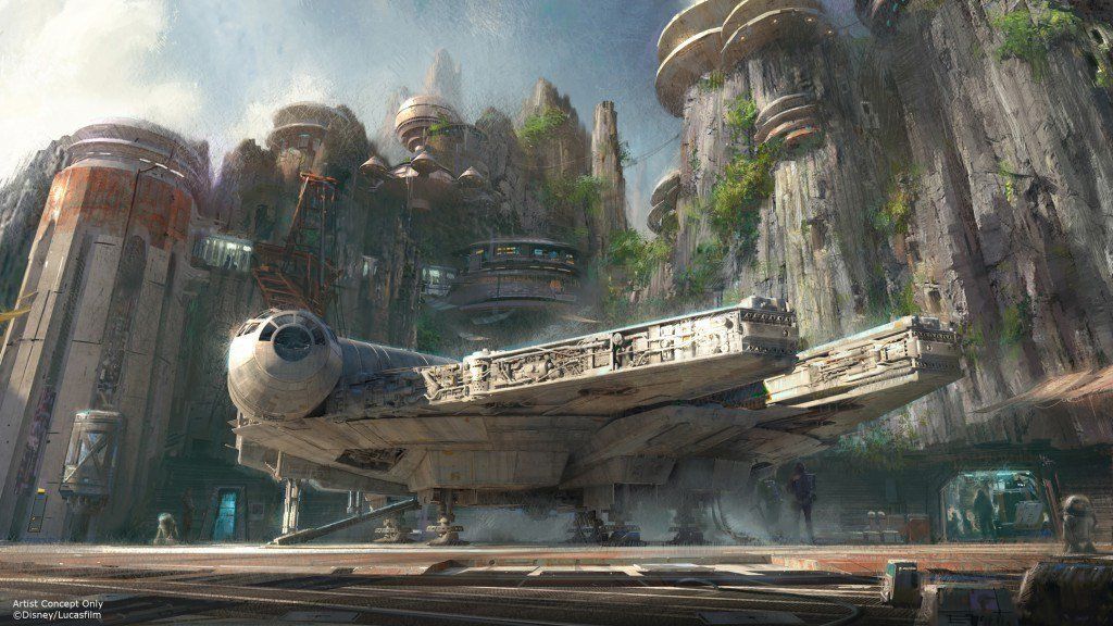 Le parc d'attraction Star Wars Land ouvrira en 2018, voici les premières images #17