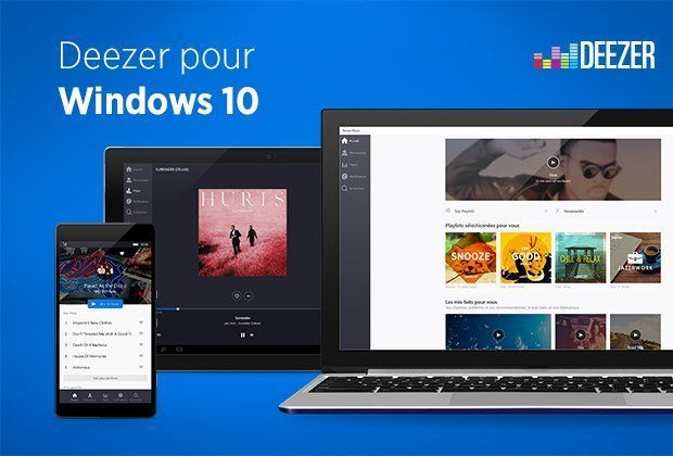 Deezer arrive en bêta sur Windows 10