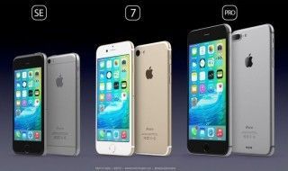 IPhone 7, iPhone SE et iPhone PRO : à quoi ressembleront les 3 nouveaux smartphones Apple ?