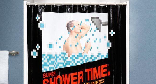 Le rideau de douche ultime pour les gamers