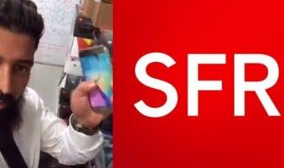 2 employés SFR se filment en train de détruire le mobile d'un client