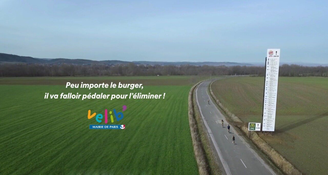 Vélib’ double trolle McDonald’s et Burger King : victoire par KO #3