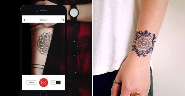 L'application Ink Hunter permet d'essayer un tatouage sans commettre l'irréparable