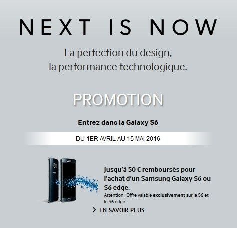 🔥 Le Samsung Galaxy S6 Edge est en promotion à 462€ #2