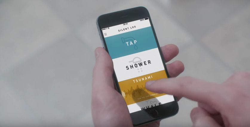 Silent Loo : l’application qui couvre vos bruits aux toilettes