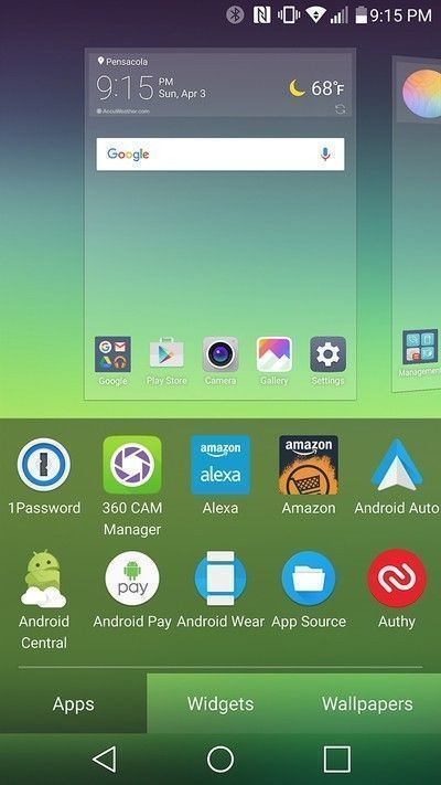 Launcher Home 4.0 : le tiroir d'applications de nouveau disponible sur LG G5 #3