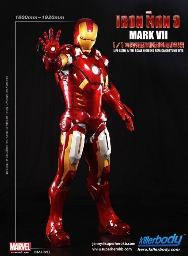 Cette incroyable armure Iron Man Mark 7 est 100% fonctionnelle ! #2