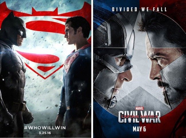 Batman v Superman VS Captain America Civil War : quel film avez-vous préféré ?