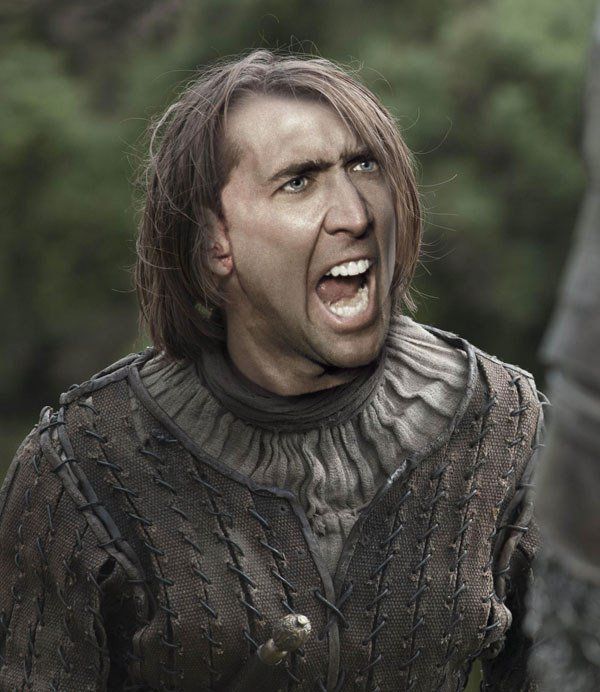 Et si Nicolas Cage jouait tous les personnages de Game of Thrones ? #17