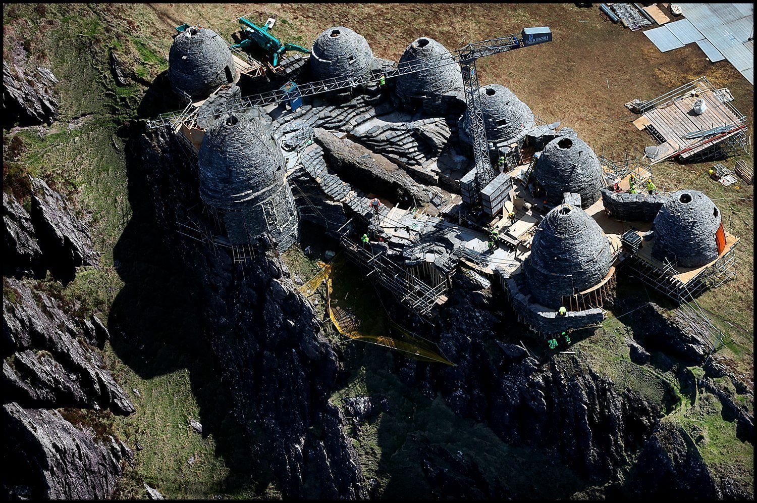 Star Wars Episode VIII : de nouvelles photos de tournages à Ceann Sibeal #9