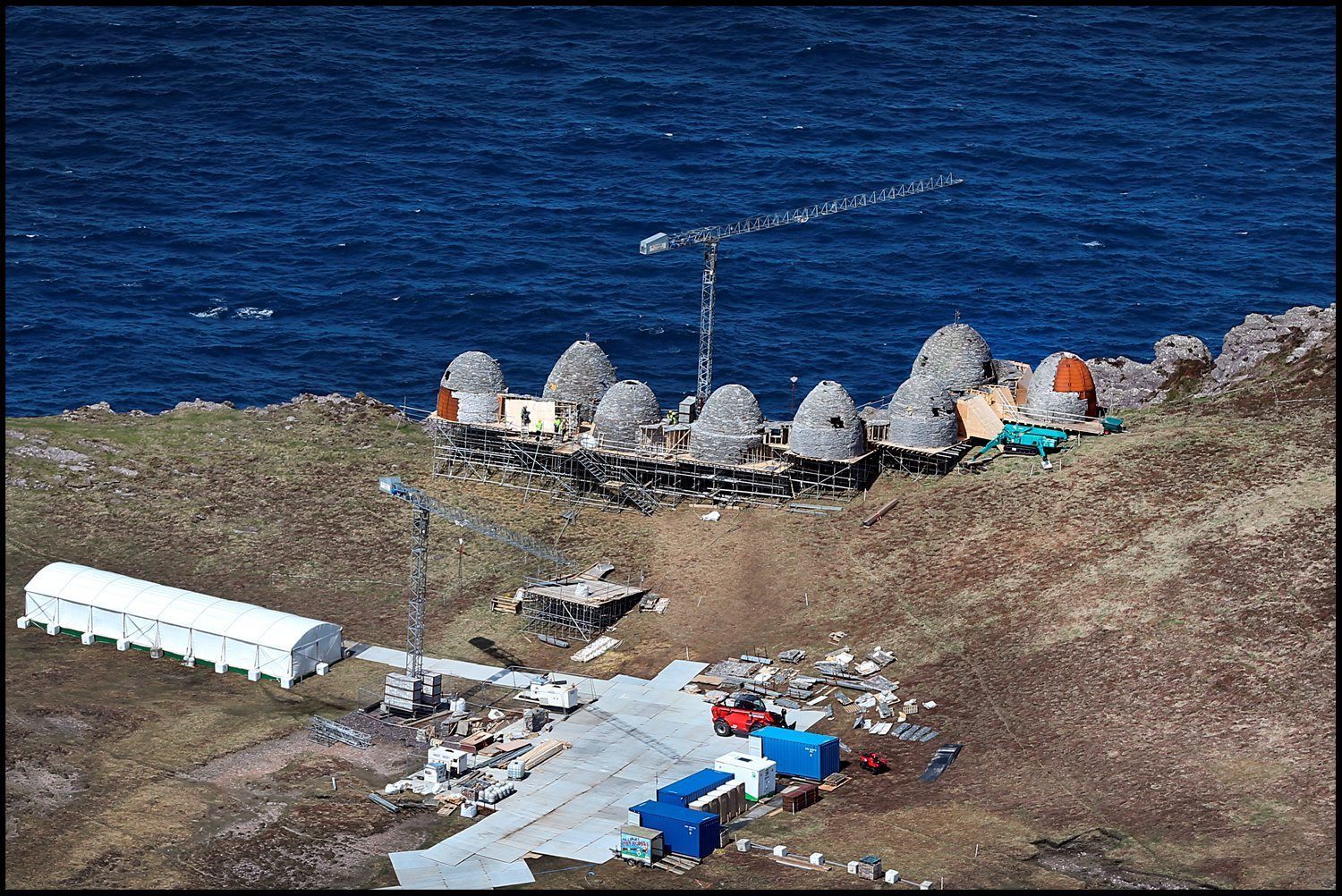 Star Wars Episode VIII : de nouvelles photos de tournages à Ceann Sibeal #5