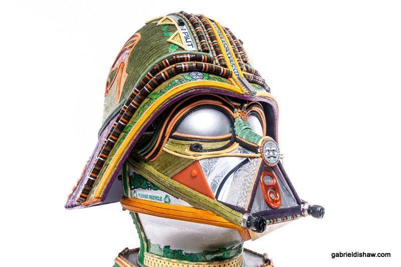 Star Wars : de fabuleuses sculptures fabriquées avec des matériaux recyclés #32