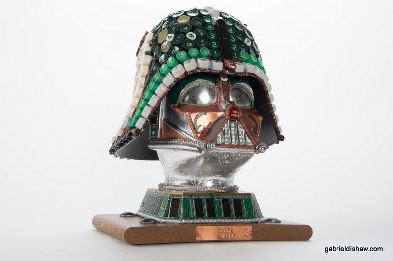 Star Wars : de fabuleuses sculptures fabriquées avec des matériaux recyclés #42